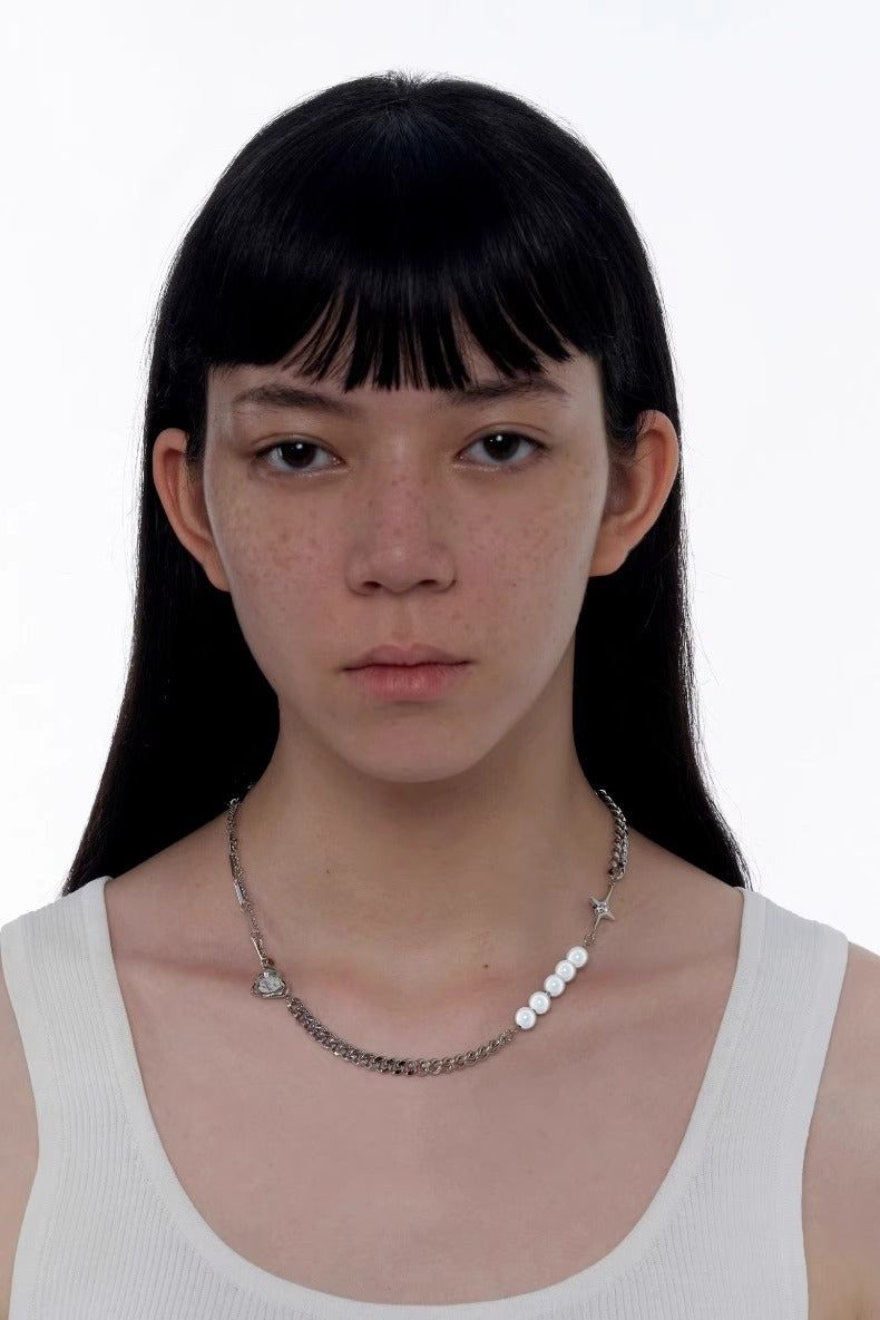 KVK CLOUD series of patchwork combination necklace