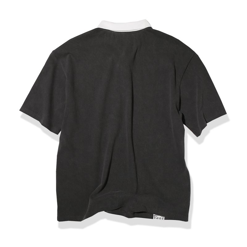 Pigment Washing Pique Collar