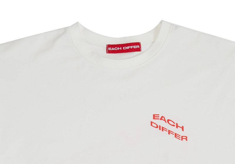 REFLECTIVE OVER SIZE T-SHIRT_WHITE