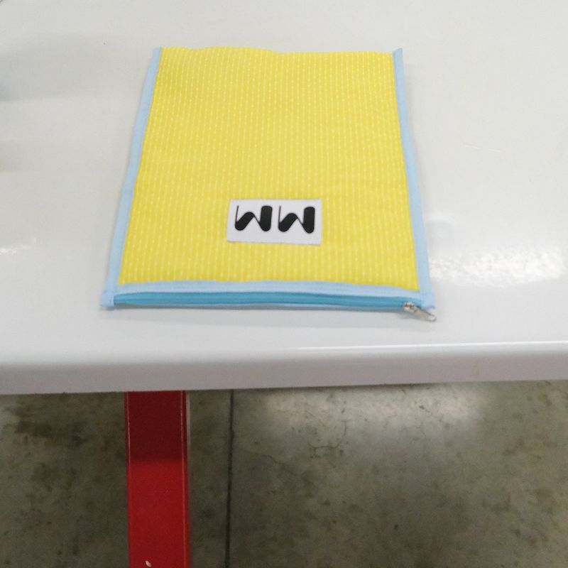 Fluffy Shield for iPad Pouch Lemon&Skyblue (12.9"inch)