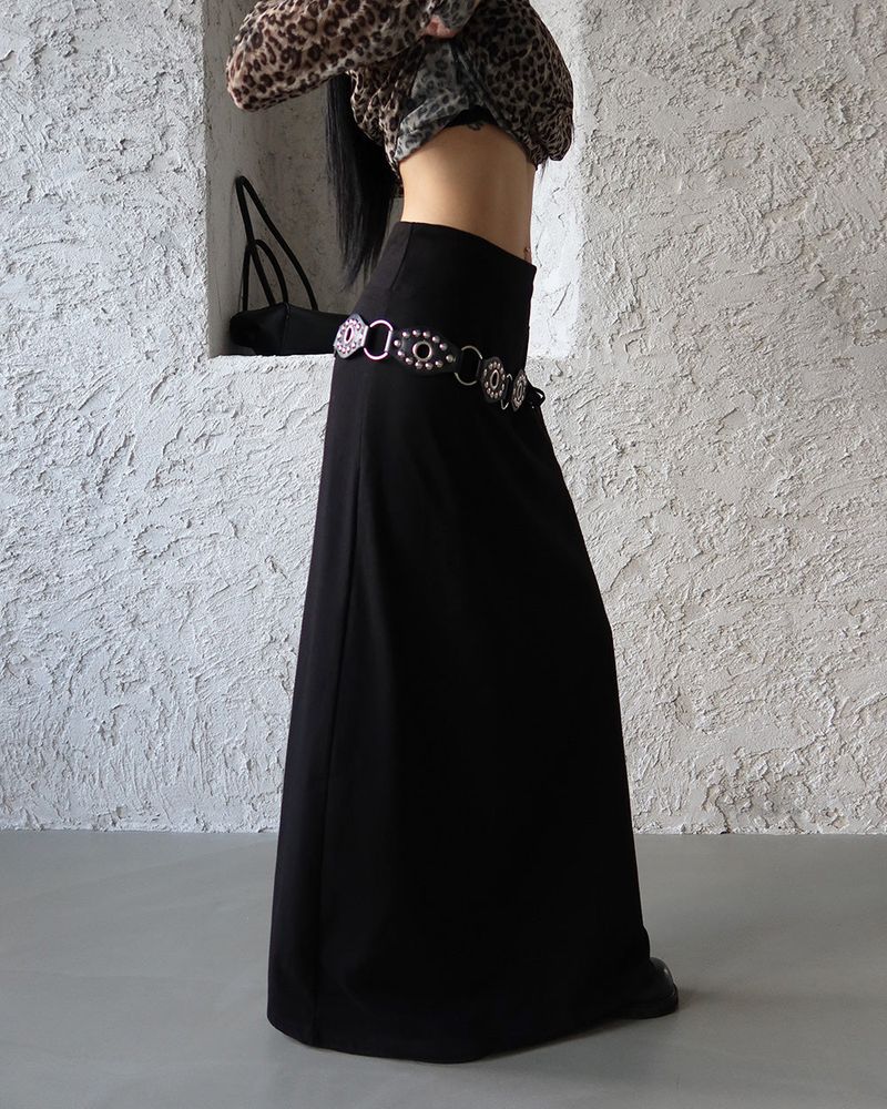 Delight-J（ディライトジェイ）の「Plum maxi long skirt（Skirts）」