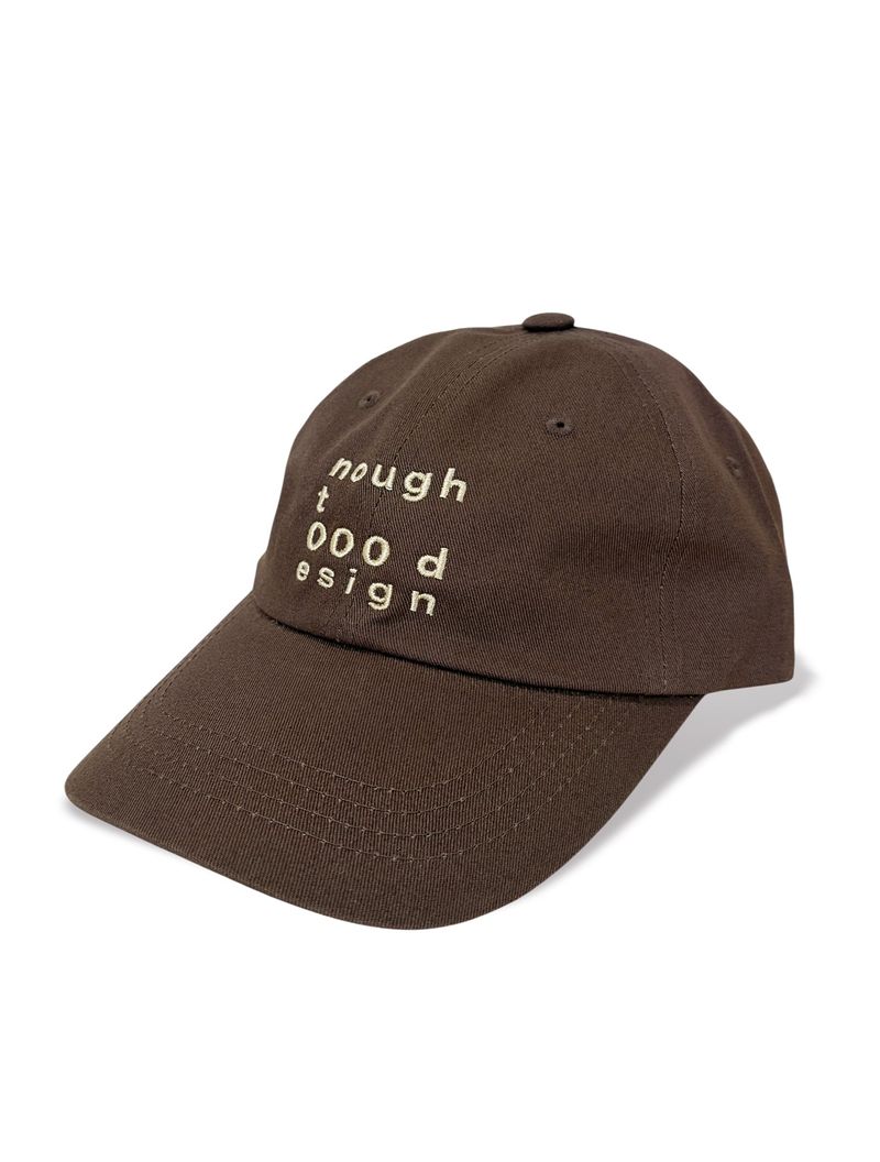 000Design Logo Ball Cap / Brown