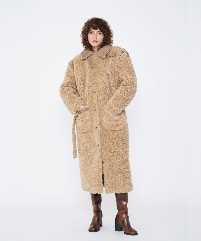 TEDDY BEAR LONG COAT