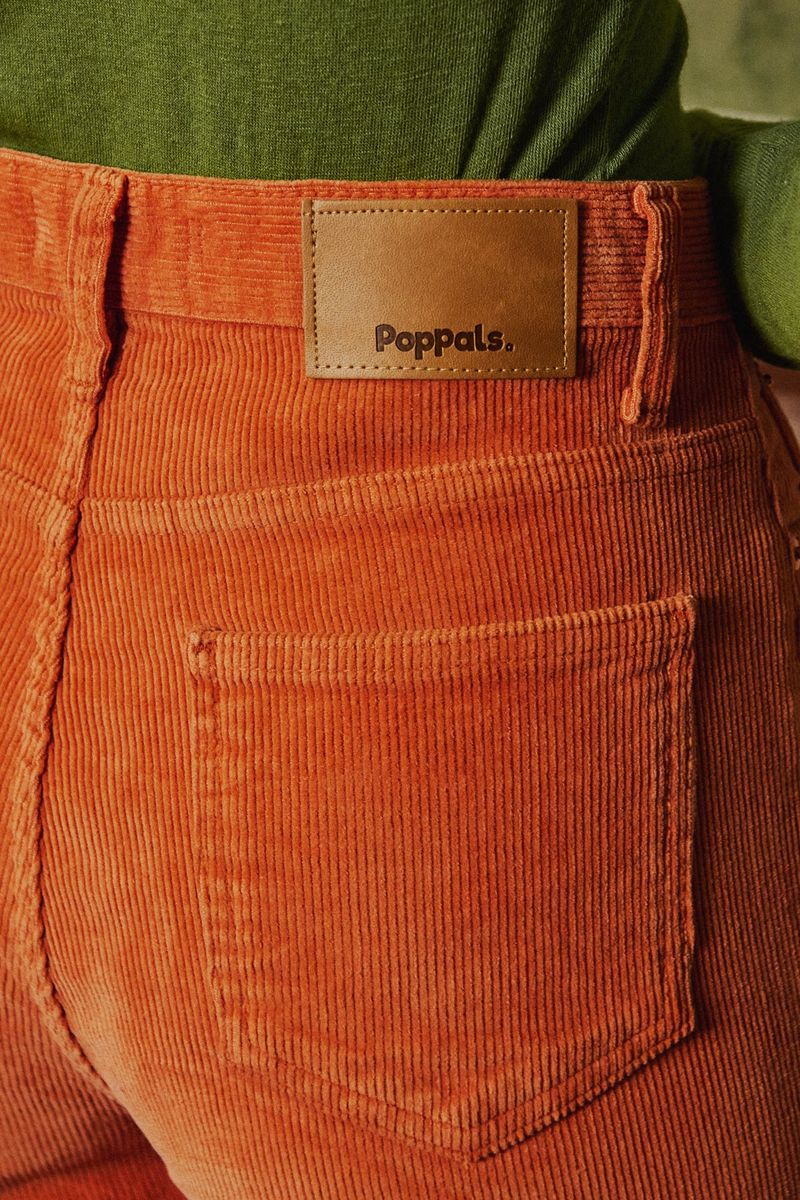 Melody Corduroy Pants [Orange]