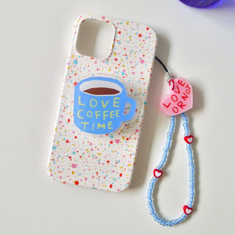[MADE]Pink Love-Sky Bead Strap