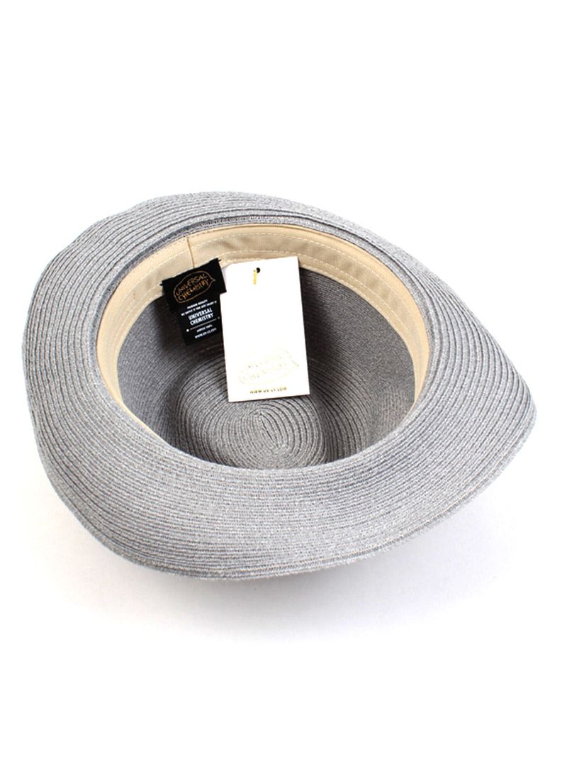 BU Soft Summer Gray Long Fedora