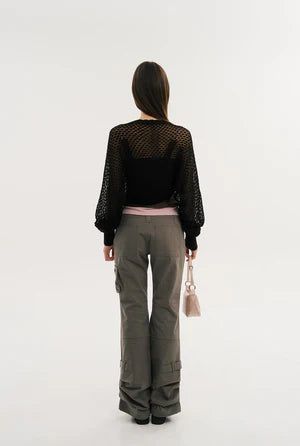 Crumble button top