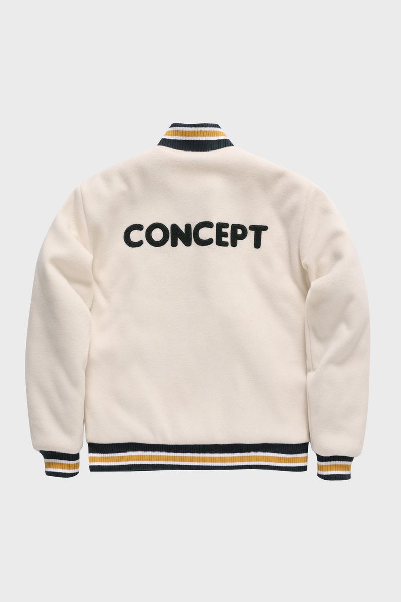 All Ivory graduation cap patch Unisex Varsity Jacket