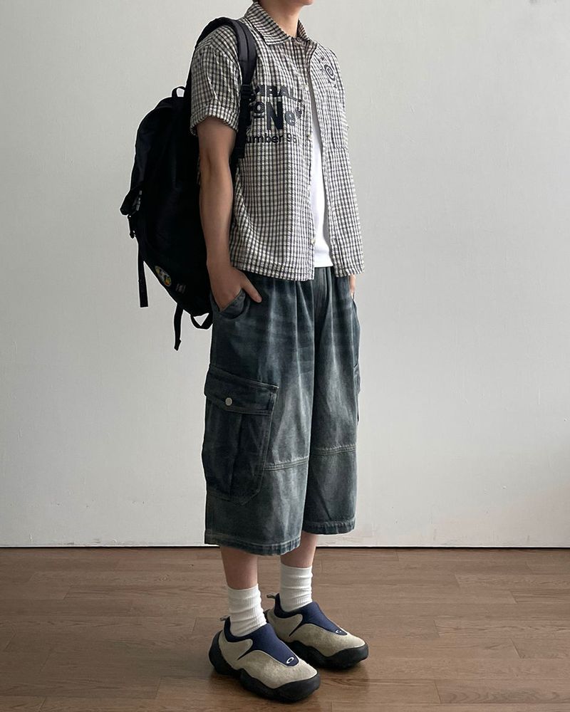 Crew Check Short Sleeve Shirt