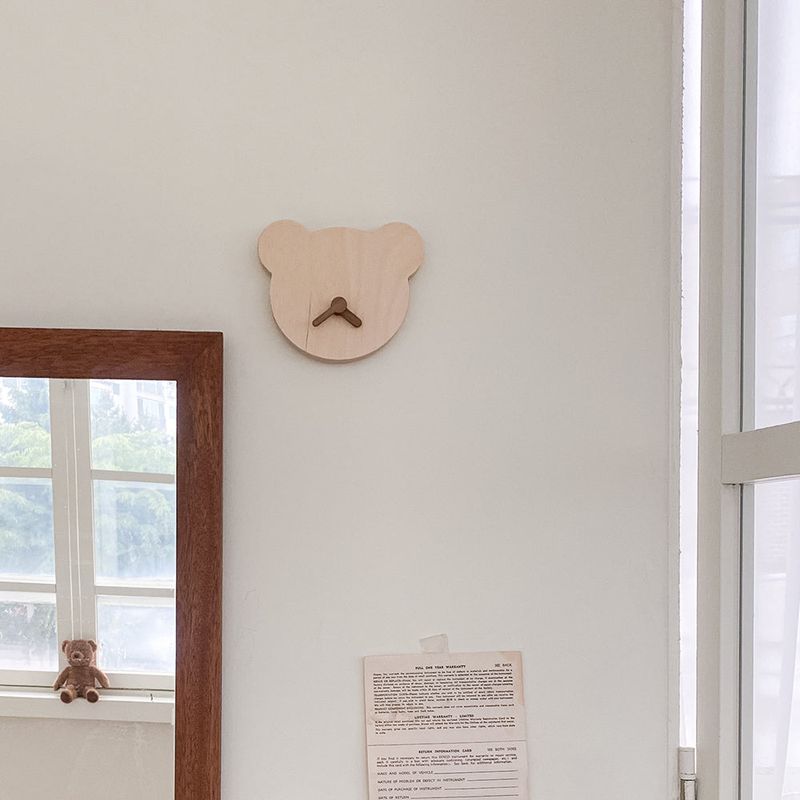 Teddy O'clock - Silent Wall Clock