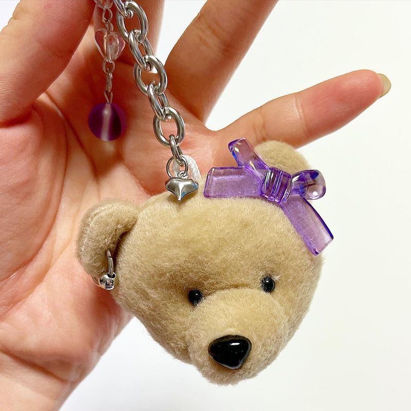 [Seventeen Jeonghan&Seungkwan] Picky bear keychain (2color)