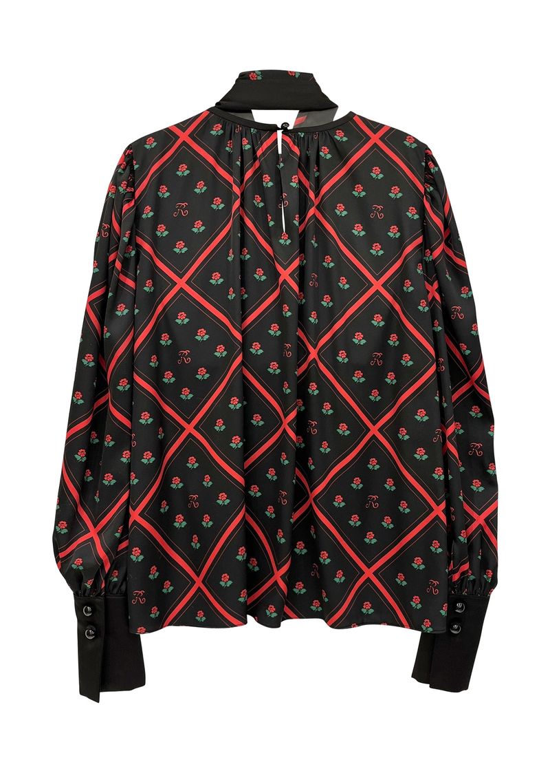 Scarf blouse
