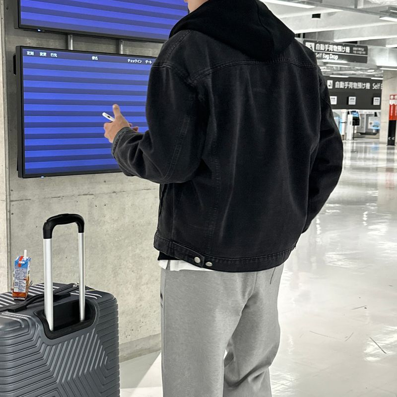LMN Stone Oversized Fit Denim Jacket (4 colors)