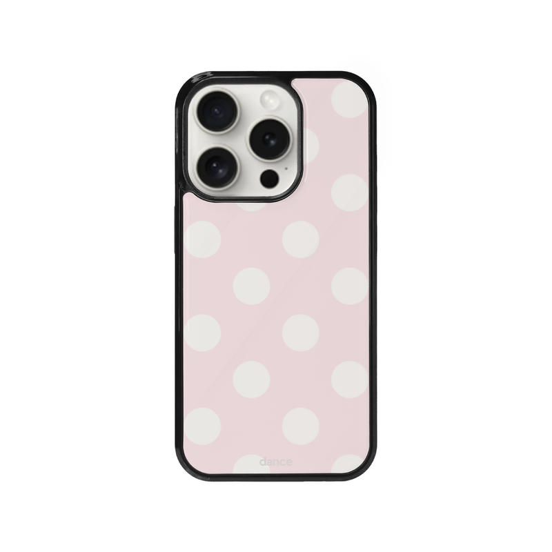 DANCE(ダンス)の「DANCE dot case no. 038 very pale pink ( project _all about circle )(Smartphone Accessories)」