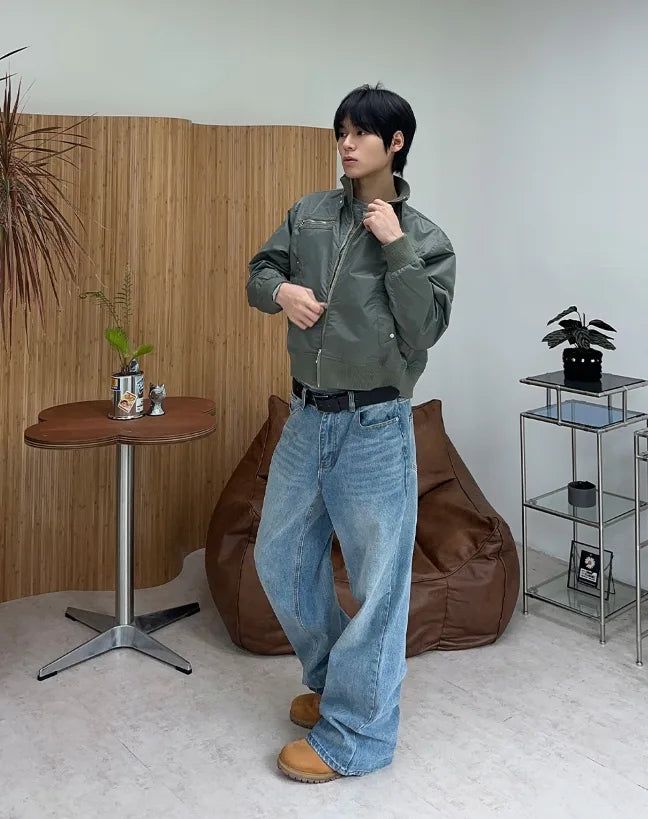 Foden flare denim pants