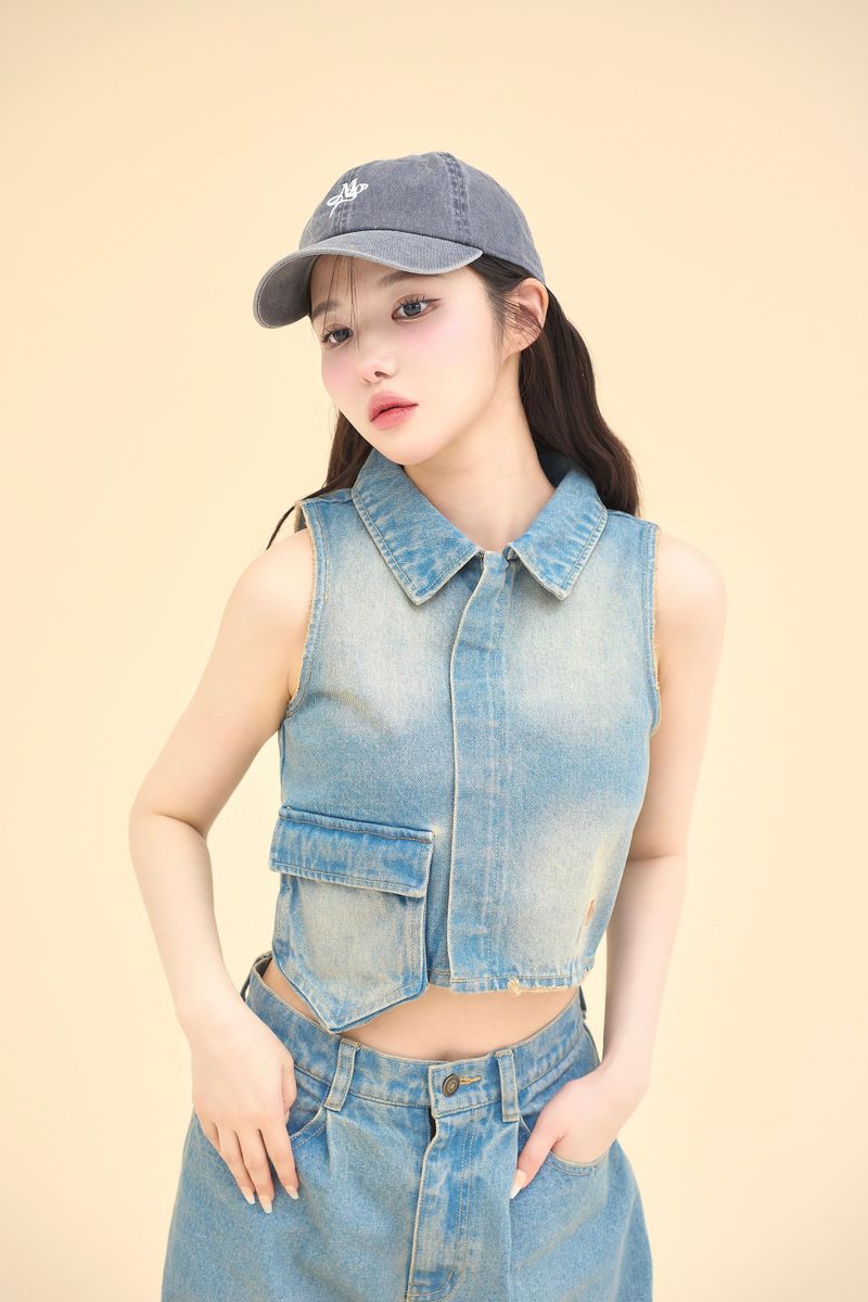 デニムベスト / denim vest