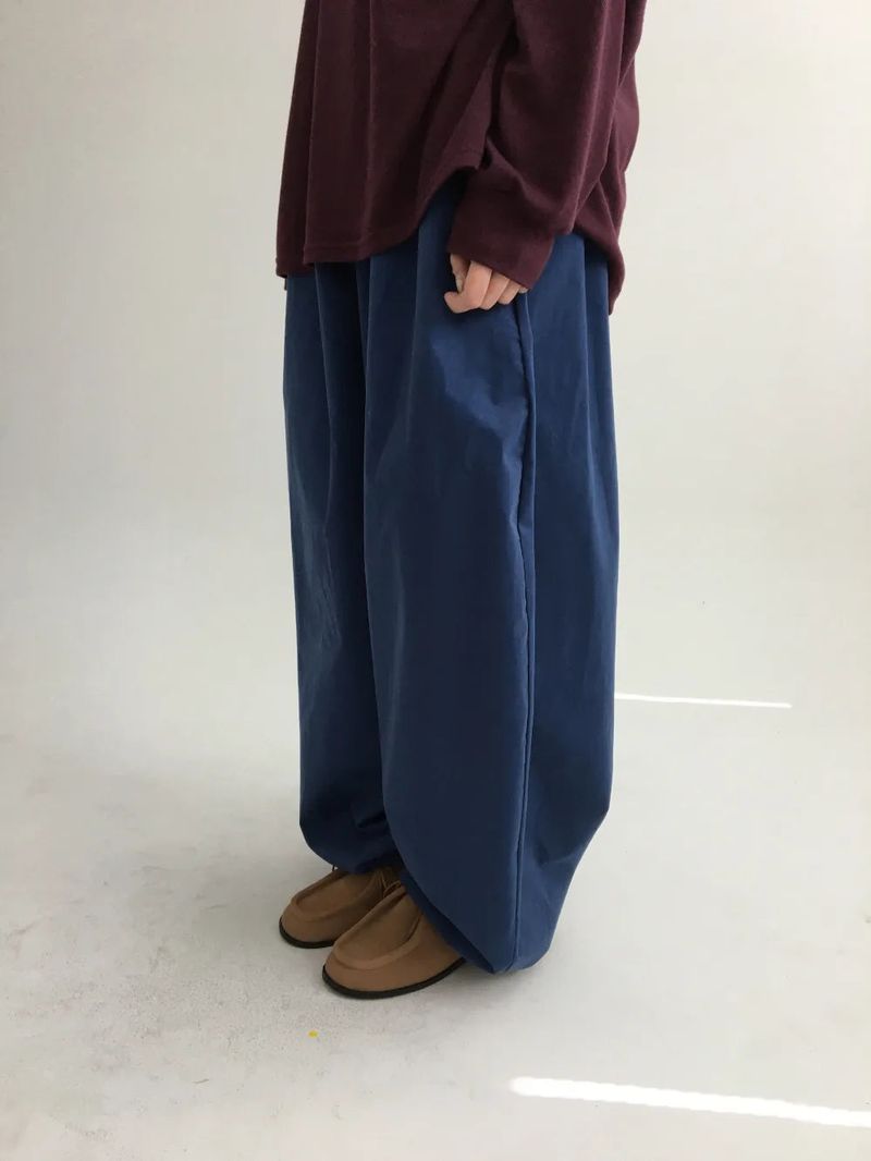 Ponpon Balloon Banding Pants (4color)