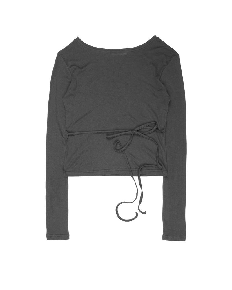  SOFT BOATNECK STRAP TEE
