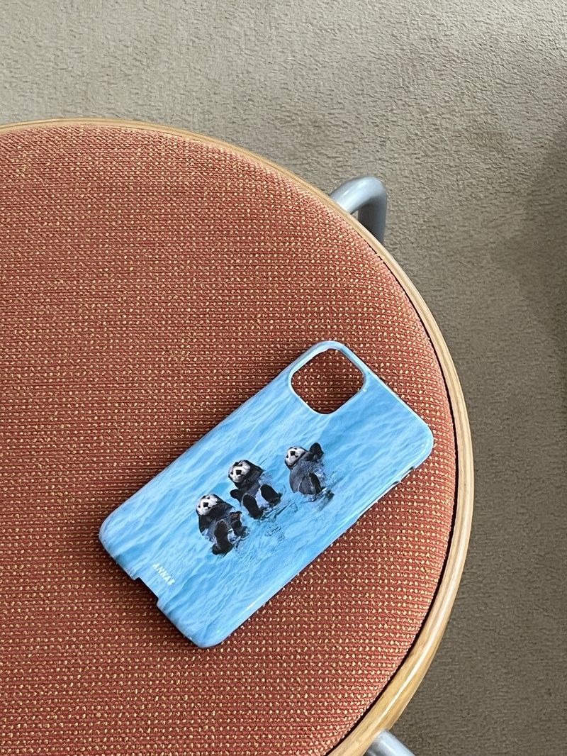 [sea otter triplets hard case]