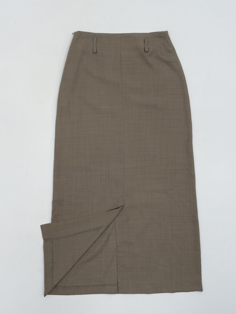 Momento Linen Long Skirt