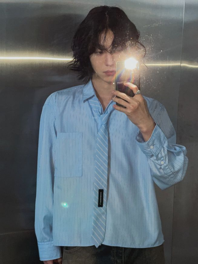 [LANARCH] Azure Stripe Tie