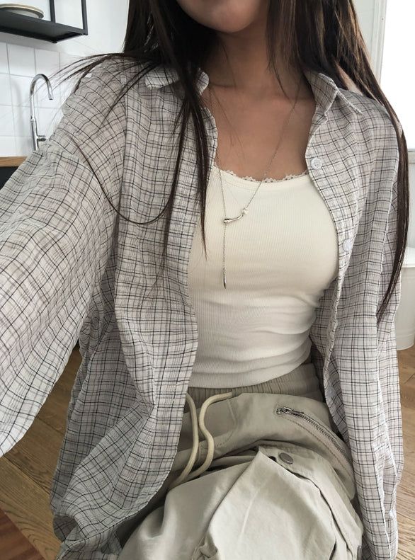 Ramon Overfit Check Shirt