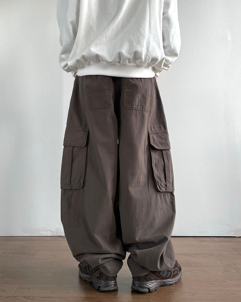 Hype Cargo Cotton Pants 3C