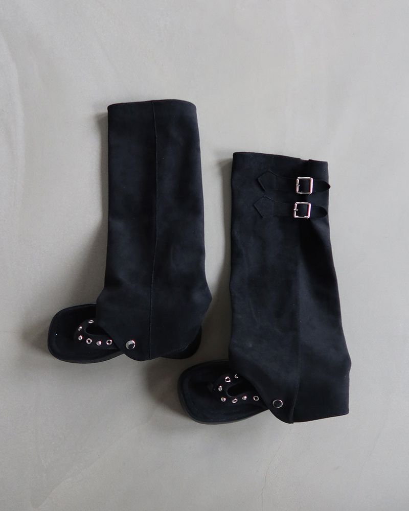 Warmer Detachable 6 cm Whole Groove Zoological Long Boots