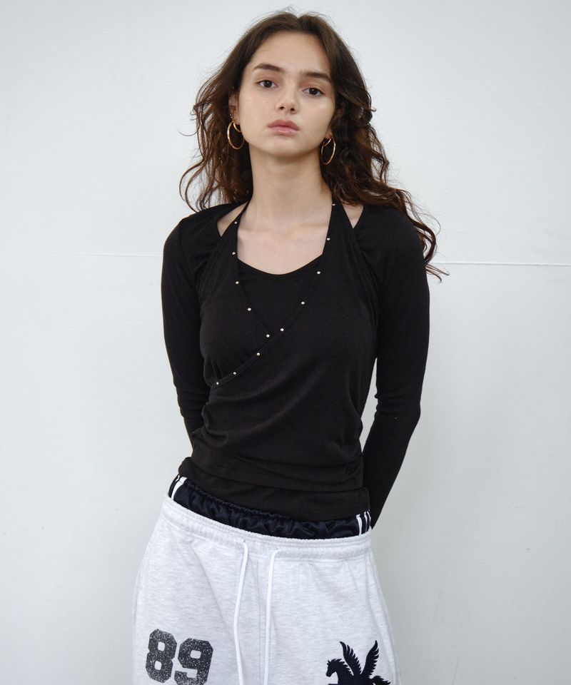 ダブル T(black)