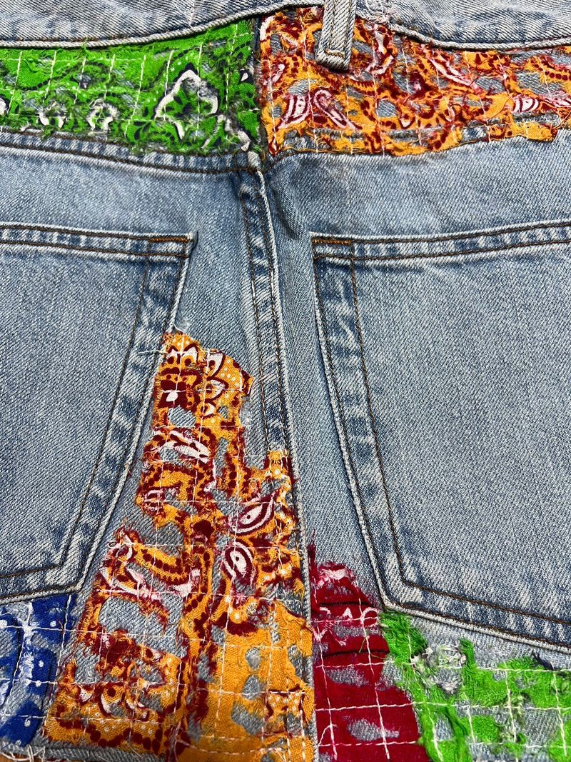 BANDANA BORO SKIRT