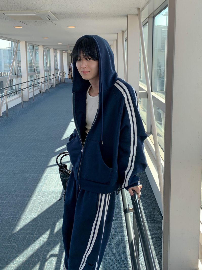 Seconds Track Tuck Hoodie Zip-Up