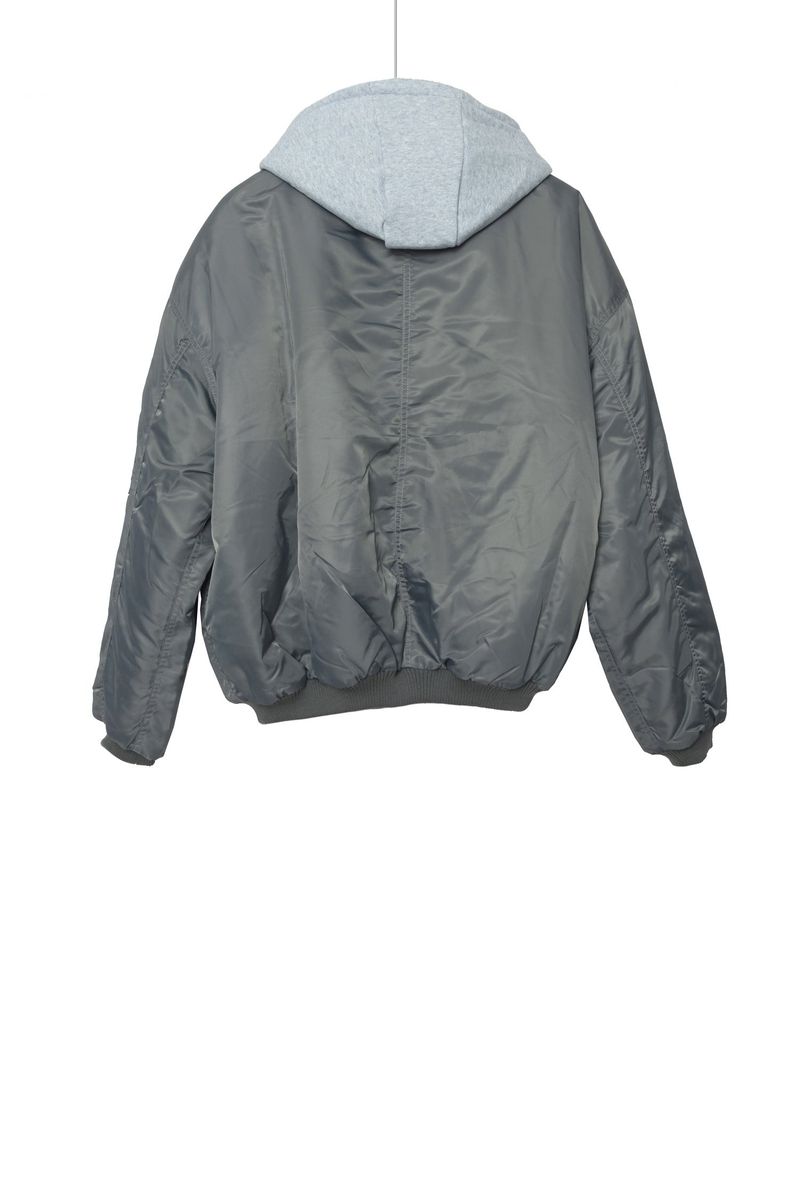 Hooded aerial jumper padding