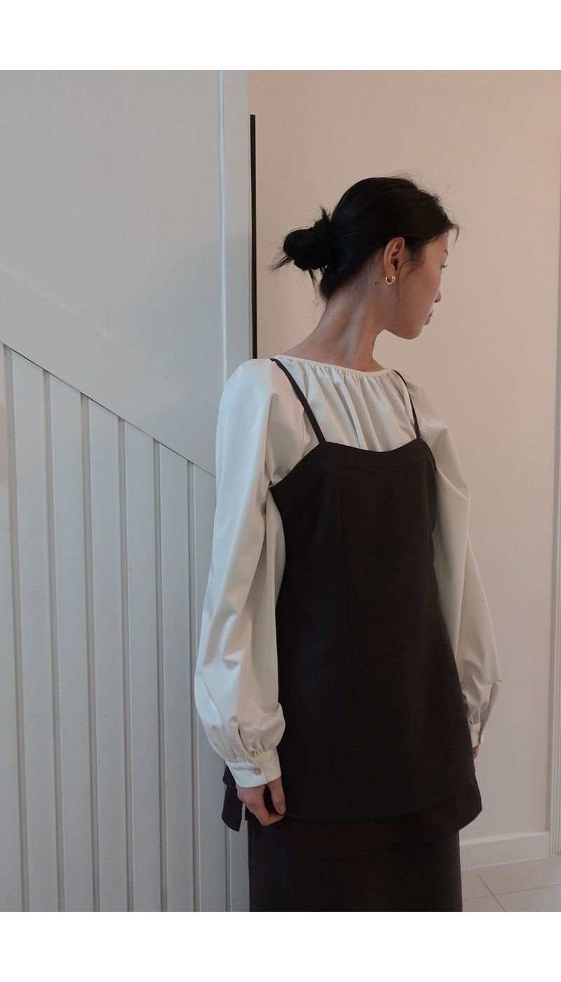 Solitude wool bustier (2C)