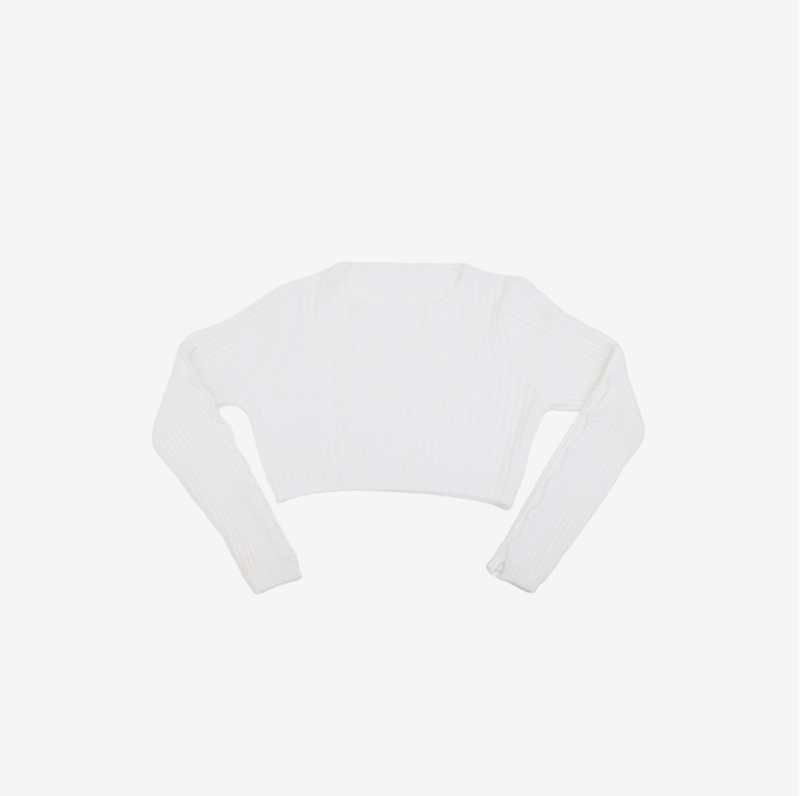Retona side button knitwear