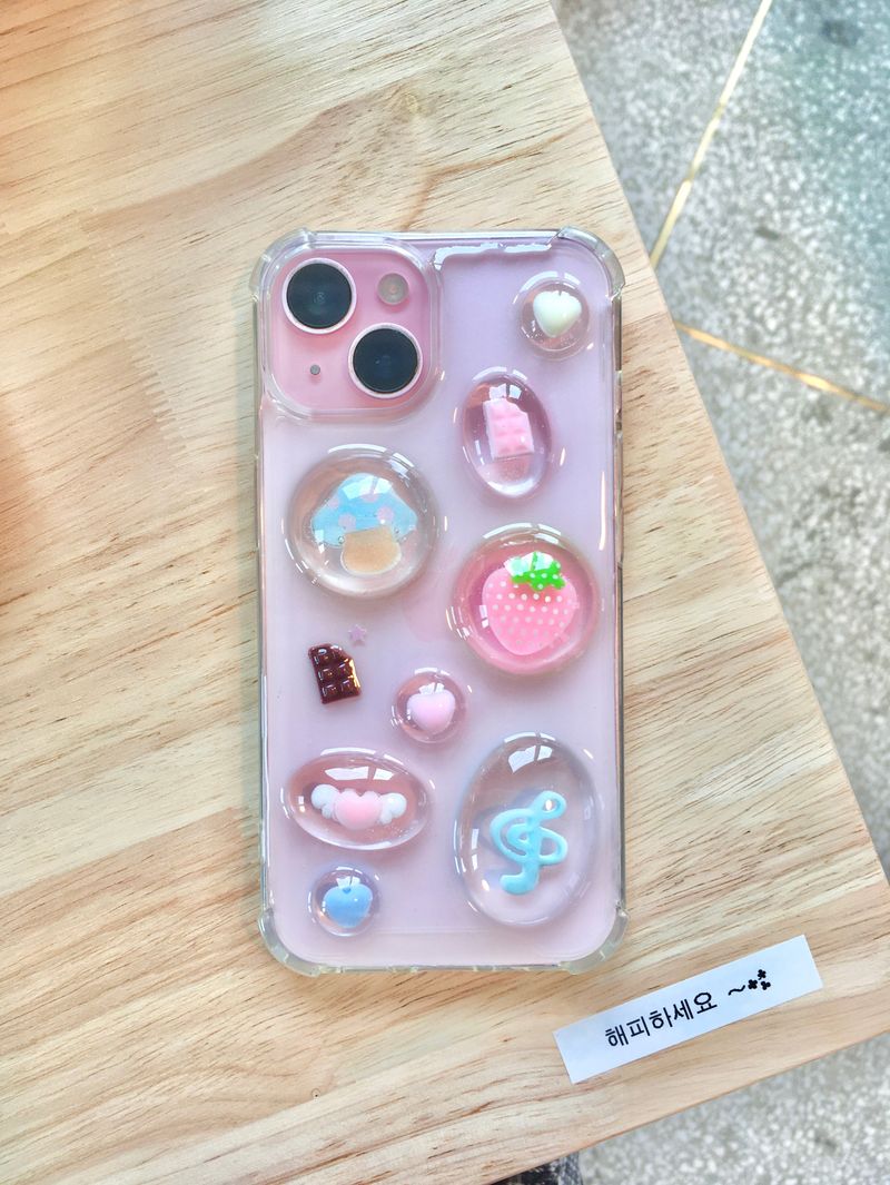 [MADE] チョコストロベリーメロディレジンケース