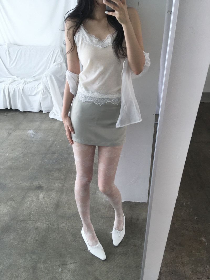 see-through blouse