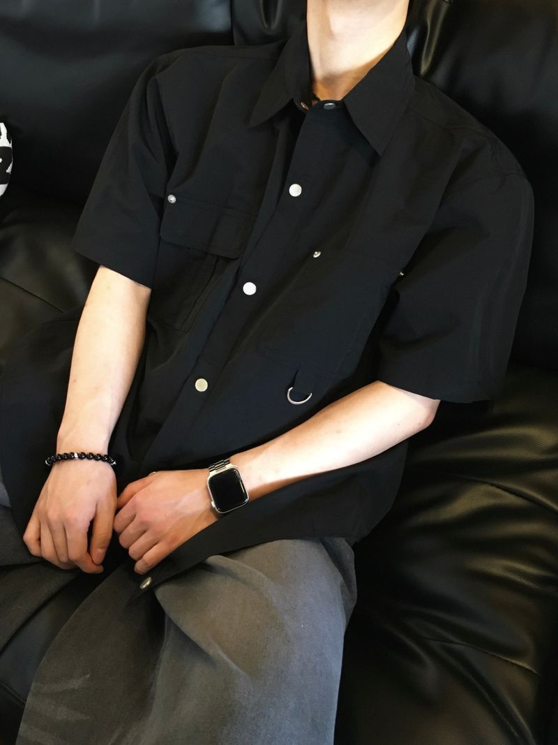 DISCERNMENT(ディサーンメント)の「 Enter Nylon Half Shirt 4C(Skirts)」