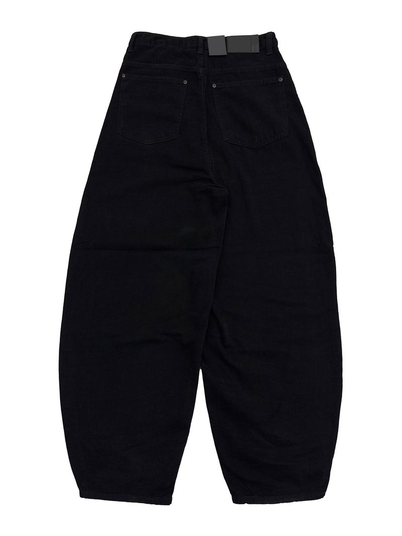 overfit velvet wide pants