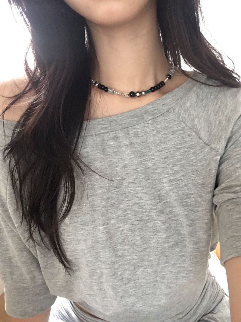 moroi（モロイ）の「Teal Choker Necklace（Accessories）」