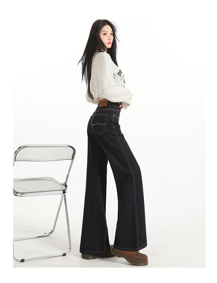 American Vintage Low waist Flare Denim Pants