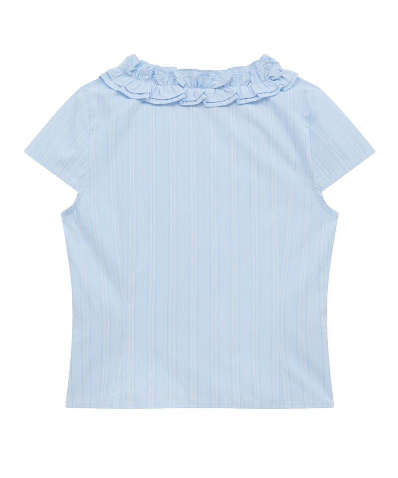 st frill shirt (sky blue)