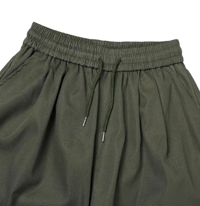Eppen pintuck wide cargo pants