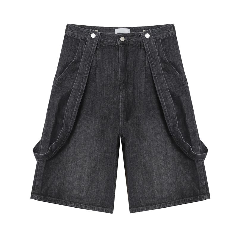 strap bermuda denim PT -2C