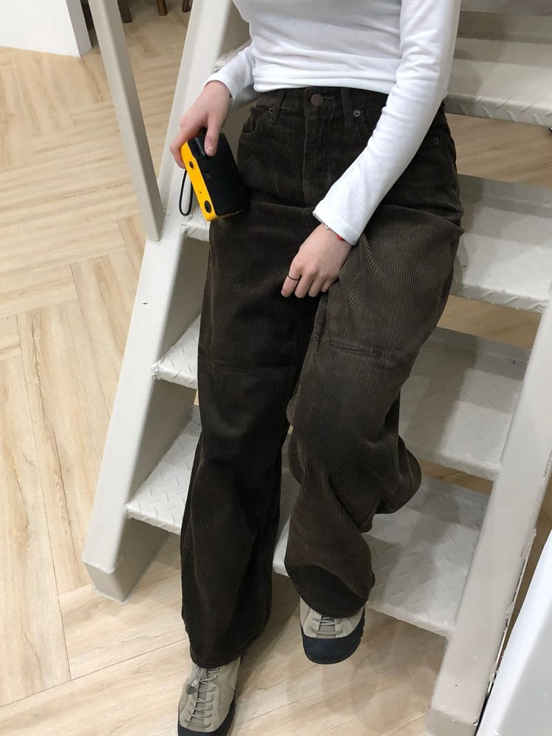 Calia wide corduroy pants