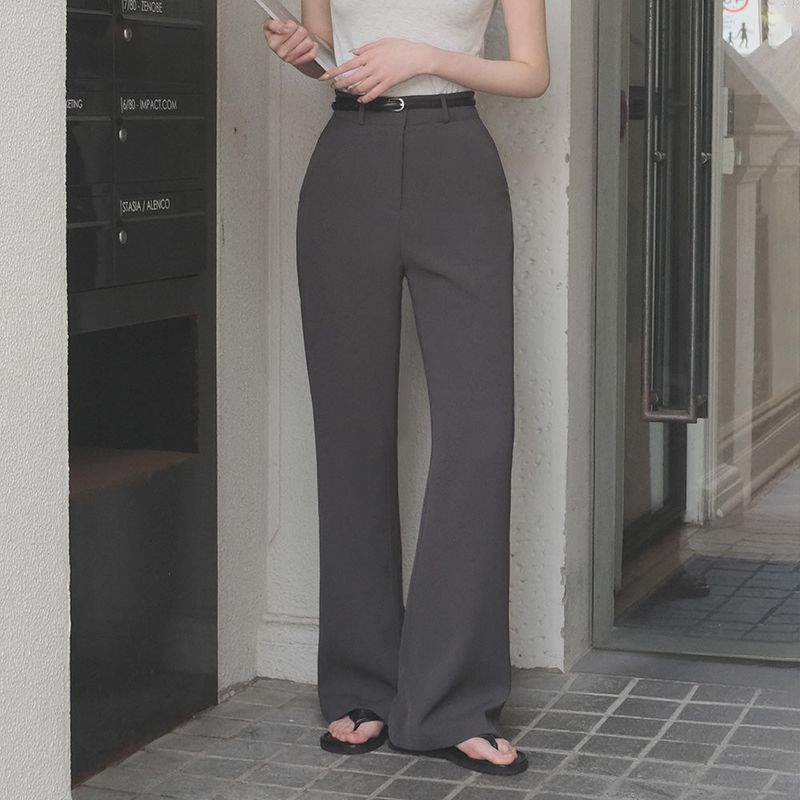 BEIDELLI（ベイデリー）の「[MADE] オフィス, フレア シルエットサマースラックスパンツ（パンツ）」