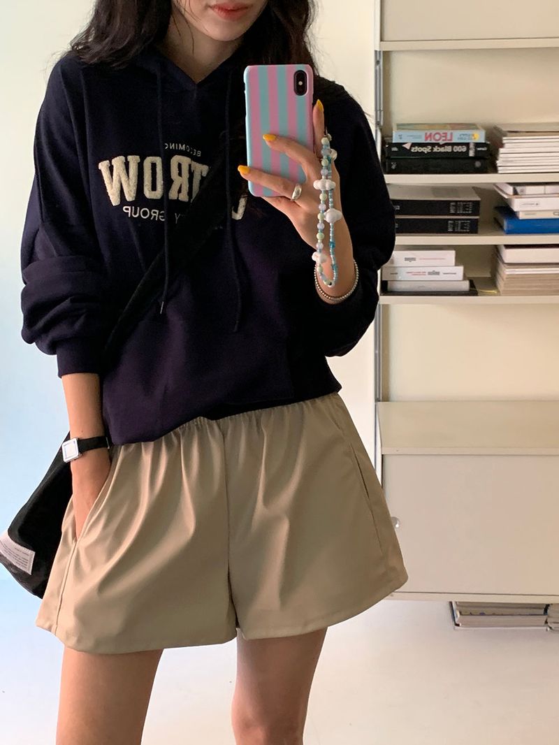 [MADE] Le Elle Leather Shorts