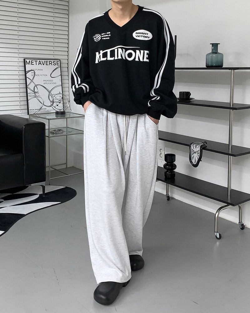 GT Four-Tuck String Wide Pants (5 colors)