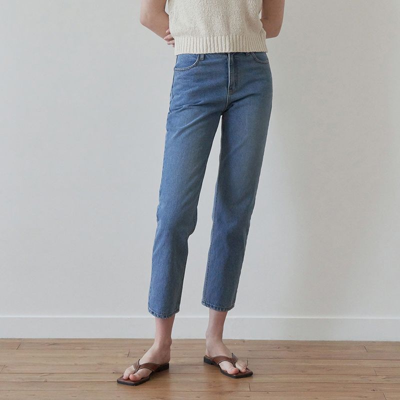 Mate straight denim pants
