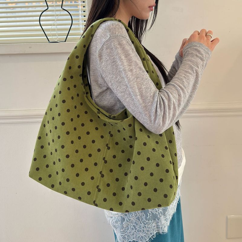Cordu dot bag (olive green)