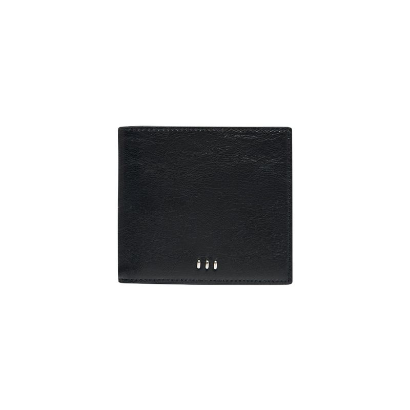 MADGOAT(マッドゴート)の「Crack Bi-fold 6CC 1/2 Wallet_Black(Smartphone Accessories)」